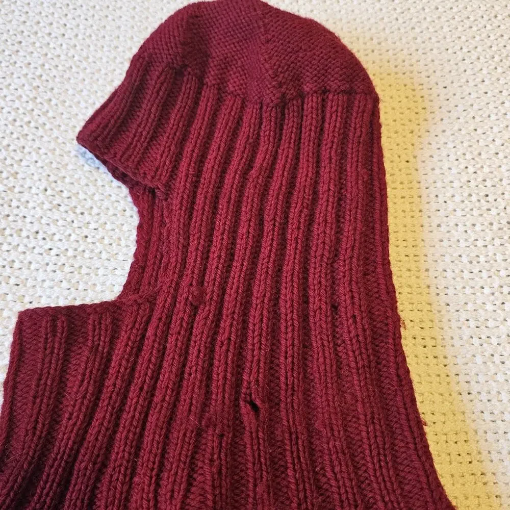 Vintage Handmade Knit Ski Mask 90's